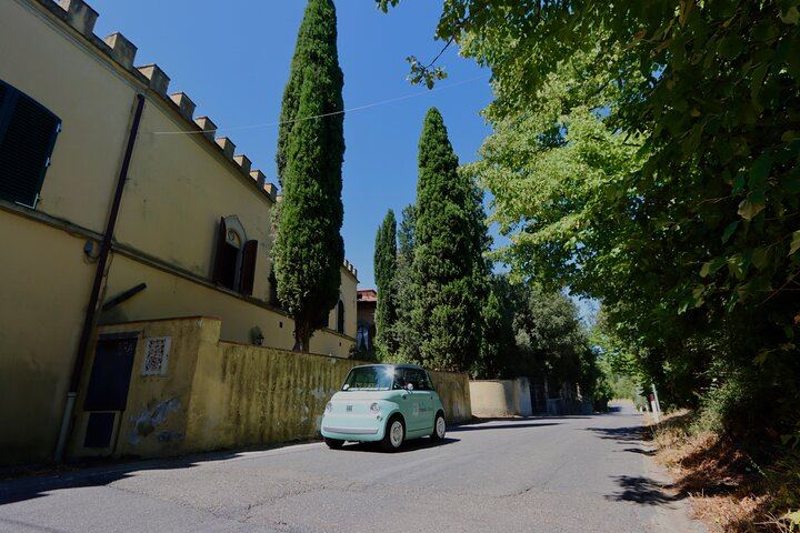 Fiat Topolino Electric Car Drive from Florence into Chianti with Winery and Meal (7/12)