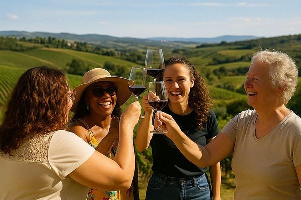 Florence to Chianti with Towns of Italy: 3 Wineries, Olive Oil Mill and 3-Course Lunch