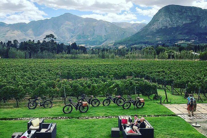 Franschhoek E-Bike Wine Tour from La Couronne, Half Day on Quiet Back Roads (1/6)