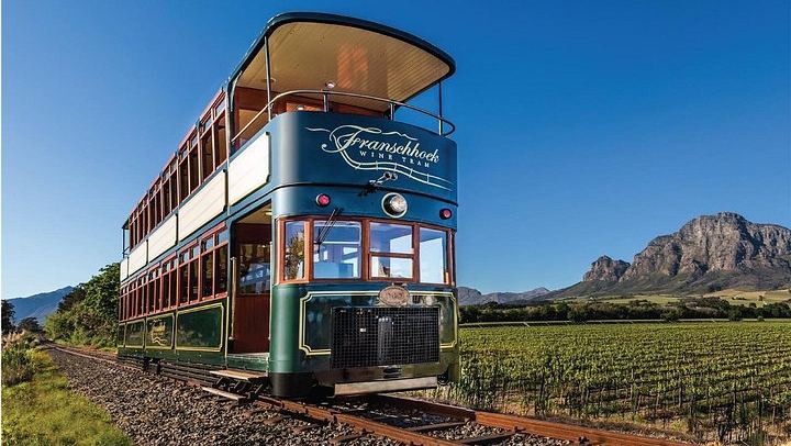 Franschhoek Wine Tram Hop-On Hop-Off Day from Cape Town: Navy Line, Coach Transfer (1/8)