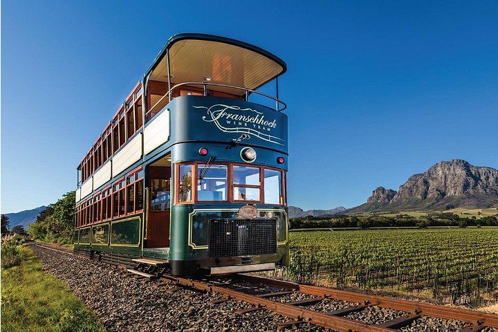 Franschhoek Wine Tram Hop-On Hop-Off Day from Cape Town: Navy Line, Coach Transfer (1/8)