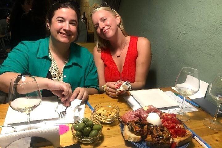 Naples Wine Tasting with Trivia Games, Campanian Grapes and Bruschetta Near Gesu Nuovo (2/12)