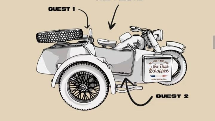 Half-Day Sidecar Wine Tour from Aix-en-Provence via Sainte-Victoire and Bimont Dam (1/10)