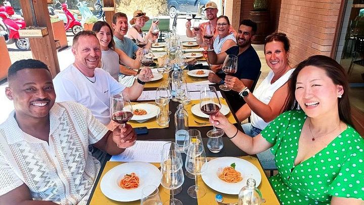 Small-Group 50cc Vespa Day near San Gimignano with Three-Course Lunch at a Winery (3/12)