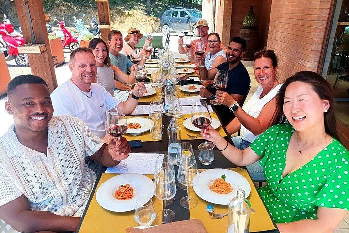 Small-Group 50cc Vespa Day near San Gimignano with Three-Course Lunch at a Winery (3/12)