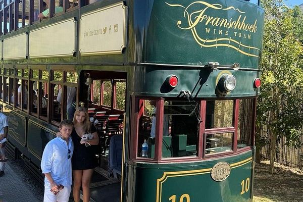 Franschhoek Wine Tram Full-Day Hop-On Hop-Off Pass with Cape Town City Drive