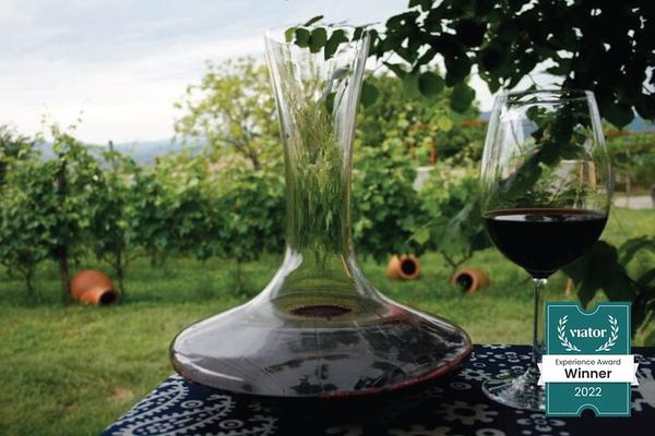 Private Full-Day Kakheti Wine Tour: Okros Organic Winery, Family Lunch and Khareba Tunnel