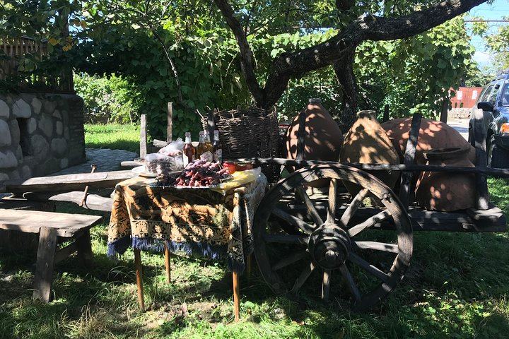 Private Full-Day Kakheti Wine Tour: Okros Organic Winery, Family Lunch and Khareba Tunnel (10/12)