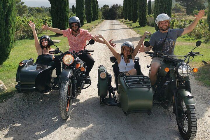 Half-Day Sidecar Wine Tour from Aix-en-Provence via Sainte-Victoire and Bimont Dam (7/10)