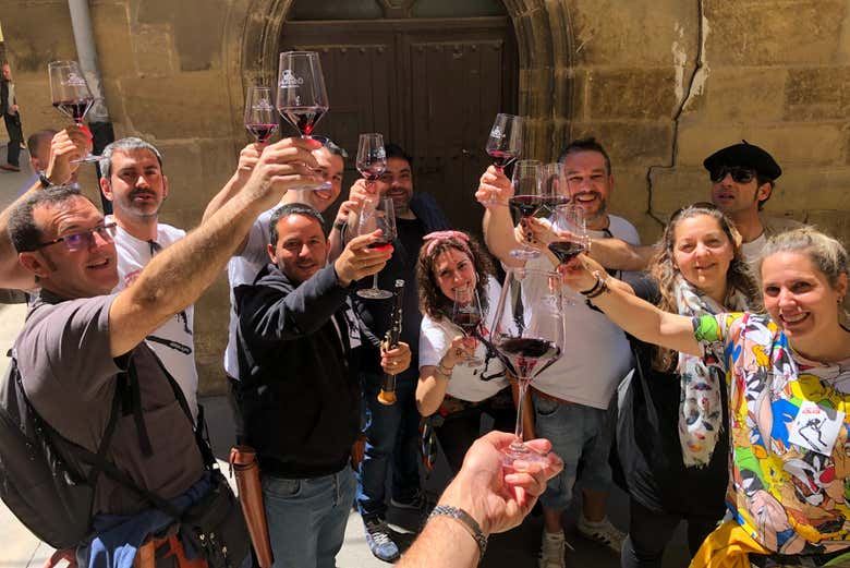 Laguardia Walking Tour with Wine Cave Visit and Tasting of Two Rioja Wines (5/6)
