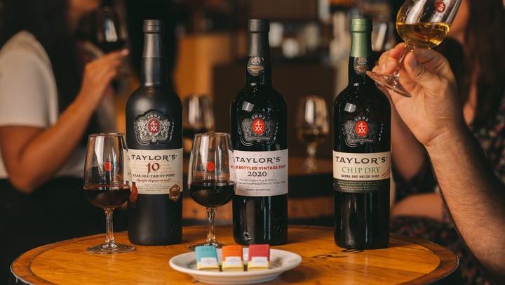 Taylor's Lisbon Port Wine Tasting: White, LBV and Tawny with Pastel de Nata or Chocolate (1/10)