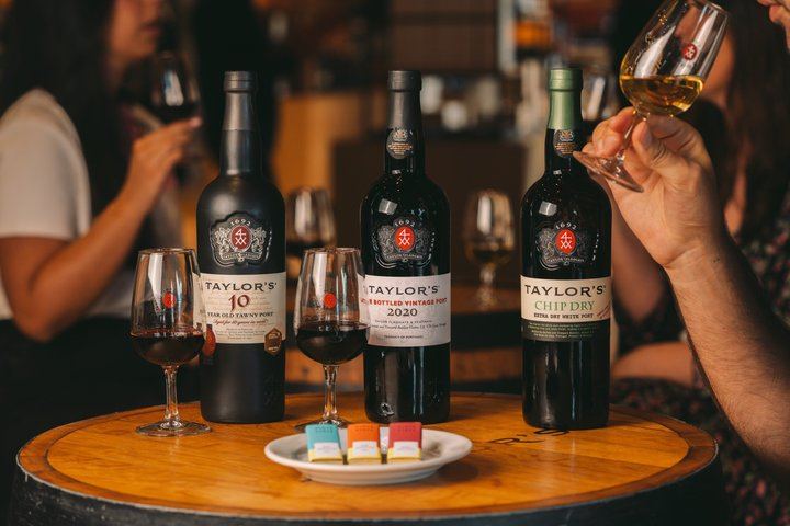 Taylor's Lisbon Port Wine Tasting: White, LBV and Tawny with Pastel de Nata or Chocolate (1/10)