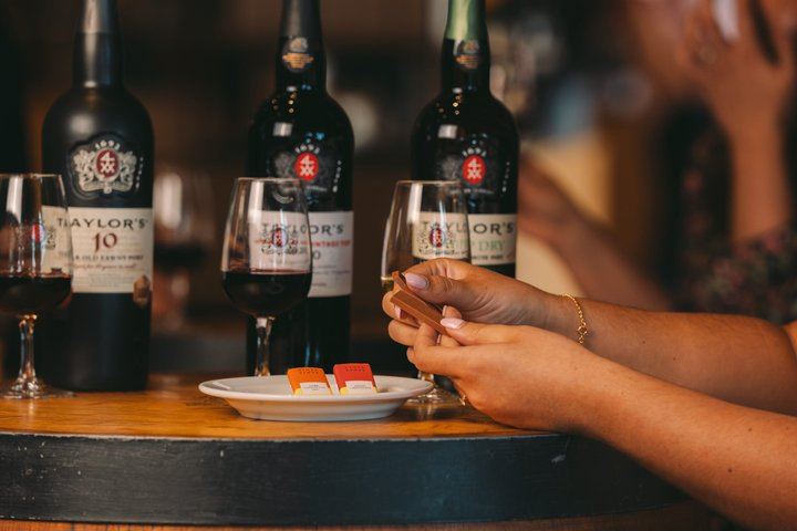 Taylor's Lisbon Port Wine Tasting: White, LBV and Tawny with Pastel de Nata or Chocolate (4/10)