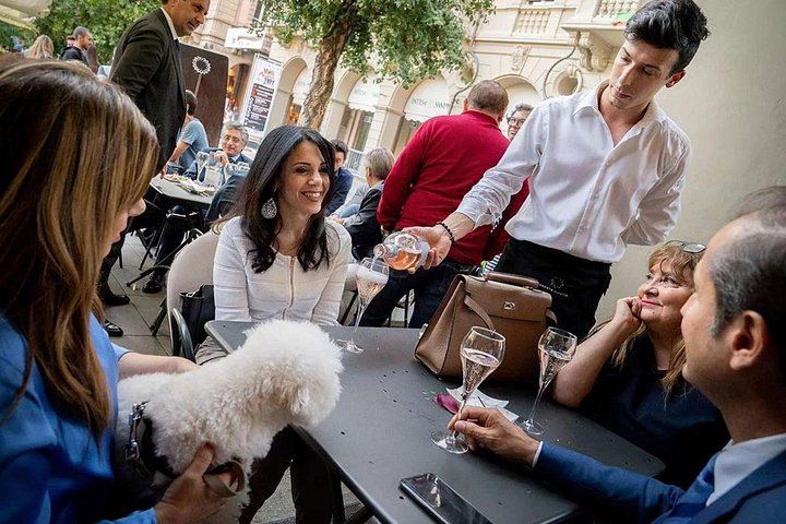 Five-Wine Tasting with Finger Food at the Roberto Sarotto Wine Bar, Alba (3/12)