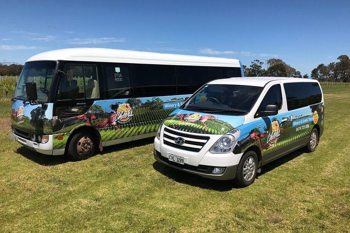Cheers Full Bottle Margaret River Wine Tour: Barrel Room, Brewery Lunch, Distillery (7/12)