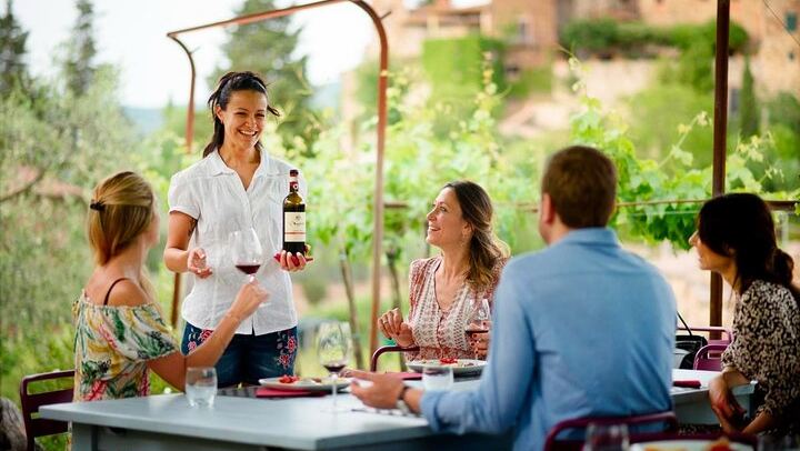Montefioralle Family Winery near Greve in Chianti: Small Cellar Visit and Vintage Tasting (1/6)