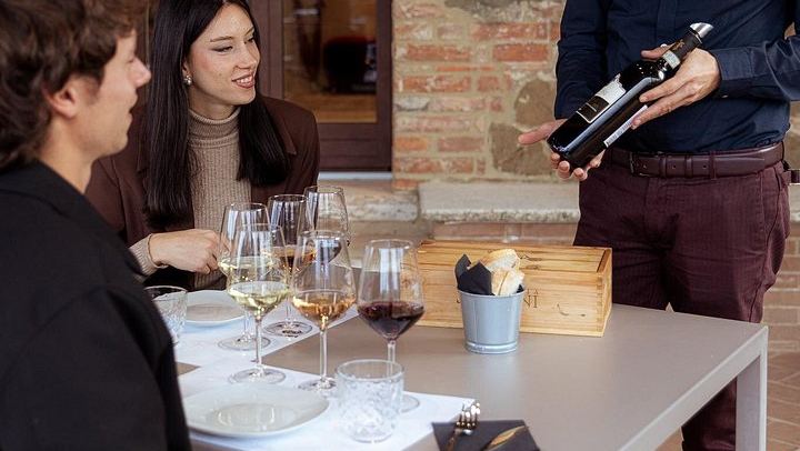 Montepulciano Winery Visit and Cellar Tour with Three Wines and a Tuscan Cold Cuts Board (1/12)