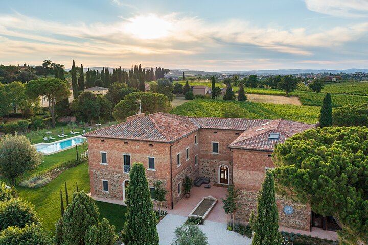 Montepulciano Winery Visit and Cellar Tour with Three Wines and a Tuscan Cold Cuts Board (5/12)