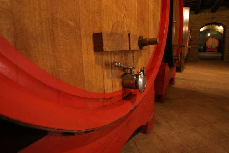 Two-Winery Walking Tour from Piazza Grande, Montepulciano: Oak-Barrel Cellars, 2.5 Hours (6/7)