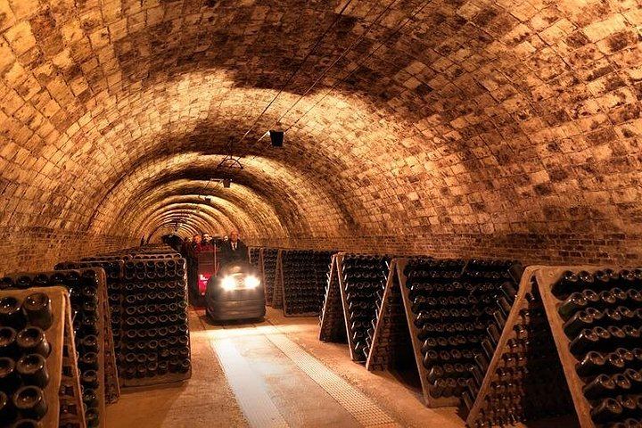 Private Day Trip: Codorniu Cava Cellars by Underground Train and Montserrat Abbey (8/12)