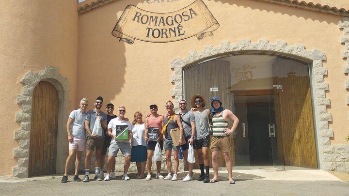 Sitges Departure: Montserrat Basilica, Penedès Lunch with Bottomless Wine and Cava Tasting (4/7)