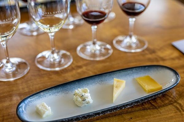 Private Single Estate Wine and Local Cheese Pairing in a Cowaramup Tasting Room