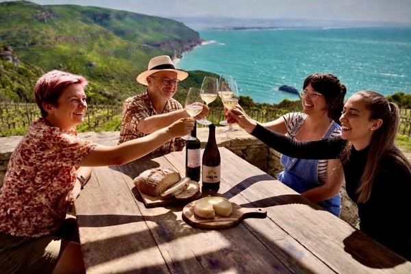 Private Arrábida Coast and Wine Day from Lisbon: Three Wineries, Oysters and Tiles
