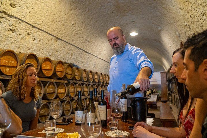 Private 4-Hour Santorini Wine Tour by Luxury Vehicle: Three Wineries and a Light Meal (11/12)