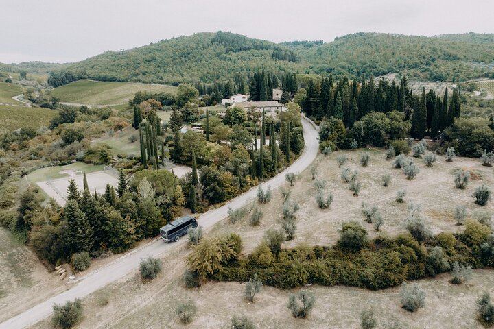Private Chianti 4x4 Safari from Florence: Off-Road Backroads, Two Villas, Rignana Lunch (7/12)