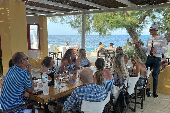 Private Santorini Wine Tour: Exo Gonia, Argyros and Anhydrous, 12 Tastings (10/12)
