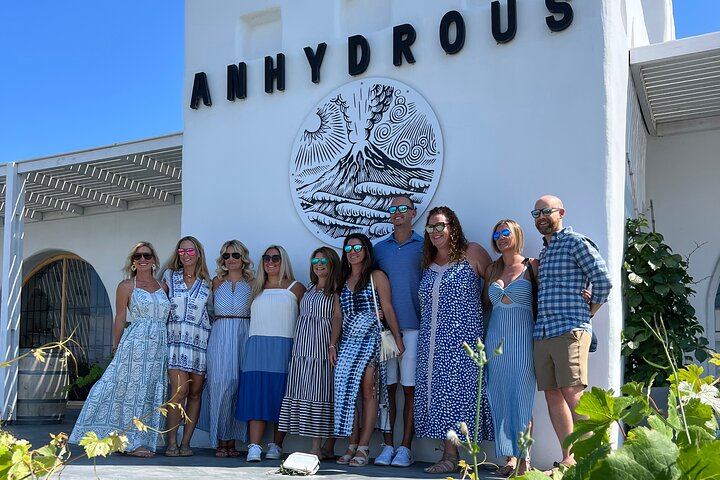 Private Santorini Wine Tour: Exo Gonia, Argyros and Anhydrous, 12 Tastings (12/12)
