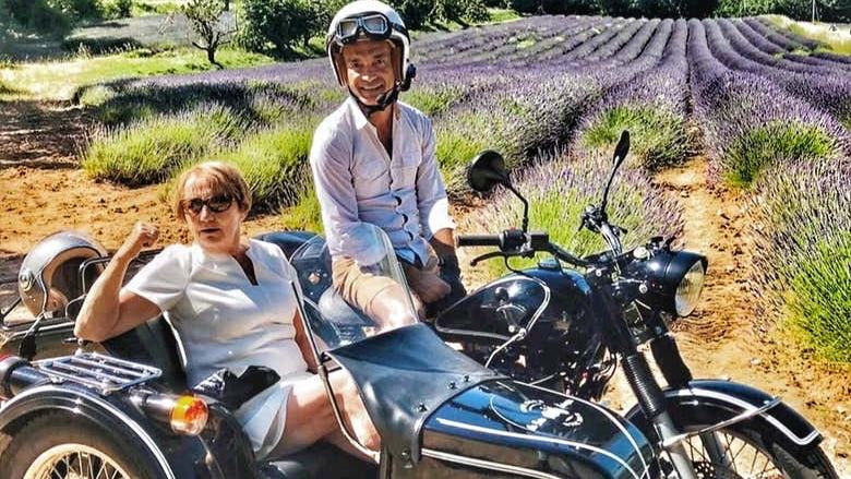Private Sidecar Tour from Aix: Lavender Fields, Wine Tasting and Calissons, 2 or 4 Hours (3/8)