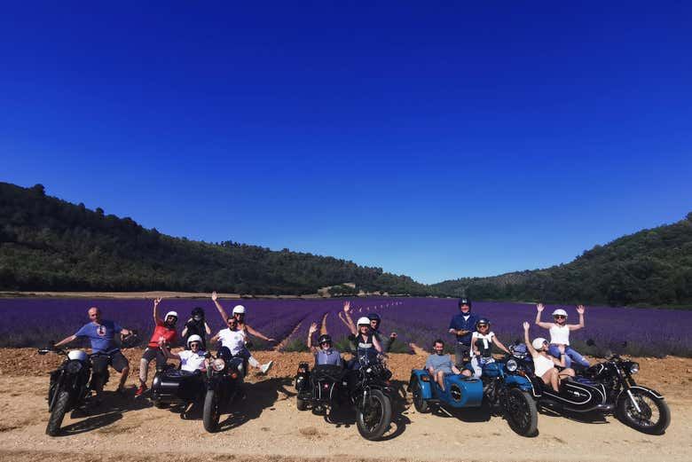 Private Sidecar Tour from Aix: Lavender Fields, Wine Tasting and Calissons, 2 or 4 Hours (8/8)