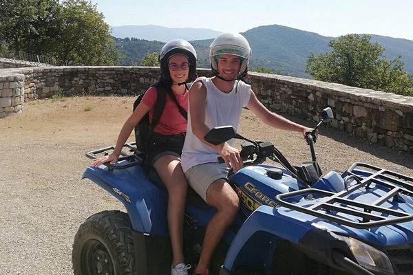 Chianti Quad ATV Ride from Florence with Montefioralle, Greve and Winery Lunch
