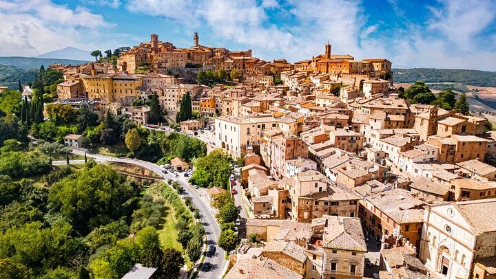Rome to Tuscany Day Trip by Coach: Montepulciano, Pienza, Vineyard Lunch and Wine Tasting (1/12)