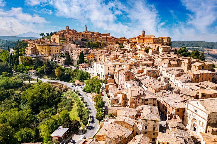 Rome to Tuscany Day Trip by Coach: Montepulciano, Pienza, Vineyard Lunch and Wine Tasting (1/12)