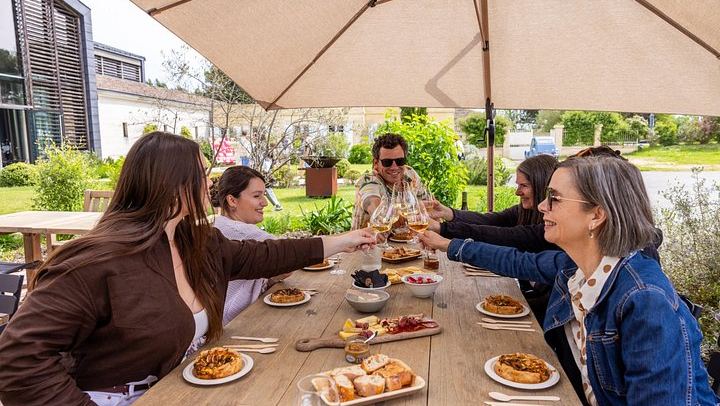 Bordeaux Wine Trails E-Bike Tour: Saint-Émilion and Pomerol Vineyards, Picnic, Minivan (4/12)