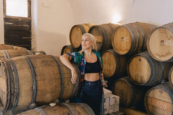 Santorini Daytime Wine Tour: 3 Wineries, Cellar Visits and 12 Tastings, 5 Hours