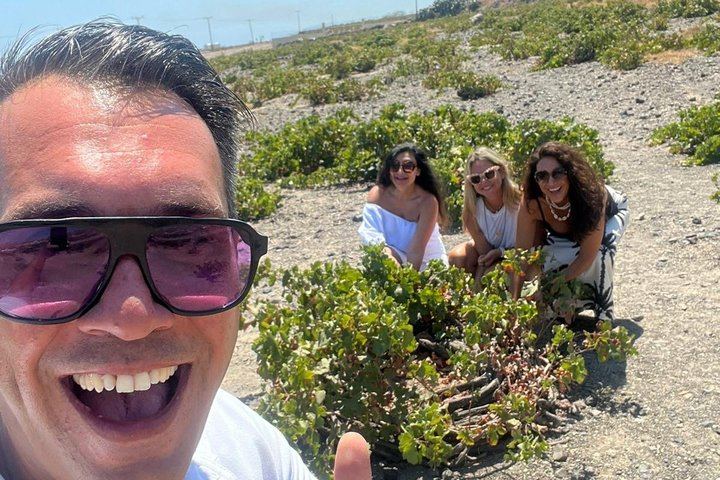 Private Santorini Sunset Wine Tour: 4 Wineries, Sommelier, Full Bottle at Santo Wines (7/12)