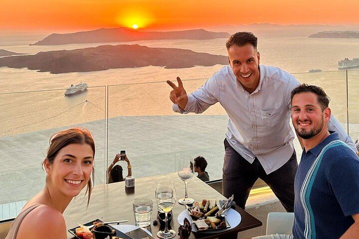 Private Santorini Sunset Wine Tour: 4 Wineries, Sommelier, Full Bottle at Santo Wines (8/12)