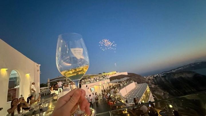 Private Santorini Sunset Wine Tour: 4 Wineries, Sommelier, Full Bottle at Santo Wines (3/12)