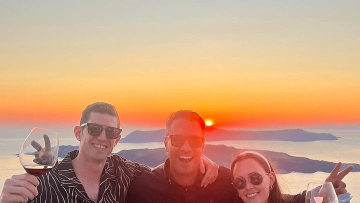 Private Santorini Sunset Wine Tour: 4 Wineries, Sommelier, Full Bottle at Santo Wines (2/12)
