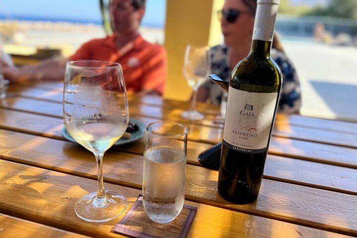 Santorini Half-Day Wine Tour to Three Wineries with 12 Tastings, Tapas and Sunset (9/12)