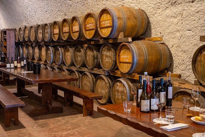 Small-Group Santorini Tour: Two Wineries and a Greek Meze Dinner, 5 Hours (7/10)