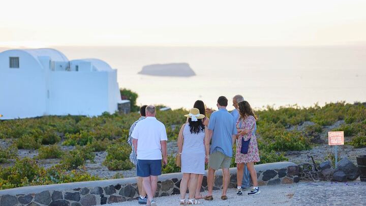 Santorini Premium Wine Tour with Ten Wines, Gourmet Meal and Caldera Sunset (3/9)