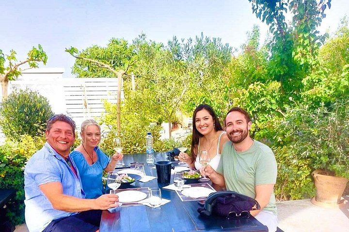 Santorini Daytime Wine Tour for Up to 8: Sommelier, Two Wineries, Eight Wines, Lunch (11/11)