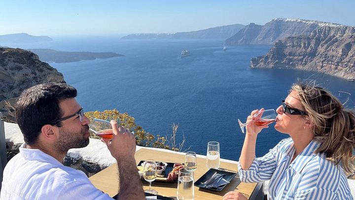 Shared Santorini Wine Tour: Art Space, Estate Argyros and Venetsanos, 12 Wines (1/12)