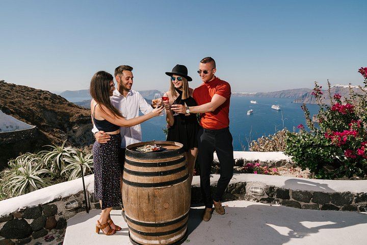 Santorini Wine Museum and Three Winery Tour with Tastings, Morning or Afternoon Departure (2/12)