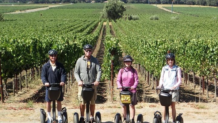 Sonoma County Segway Wine Tour: Country Roads to Buena Vista Winery (1/8)