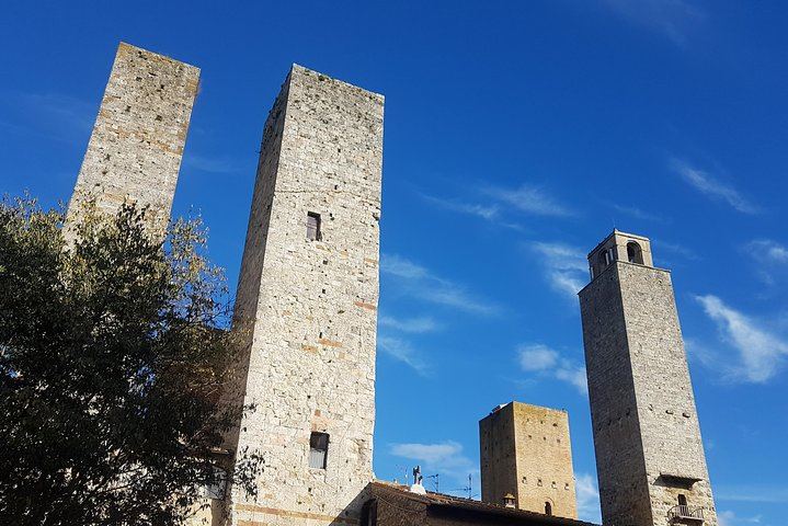 Rome to Siena and San Gimignano Day Trip: Tenuta Torciano Tasting of 10 Wines and Lunch (9/12)